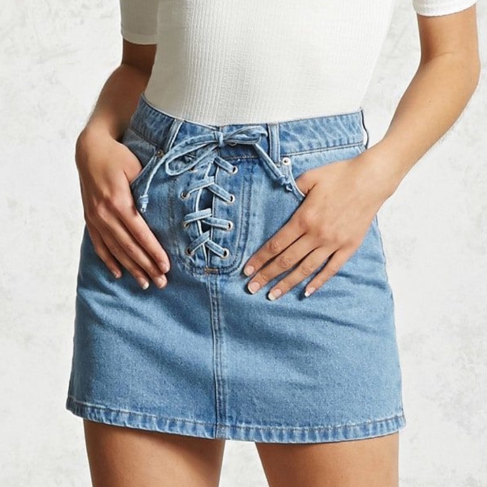 Jean skirt